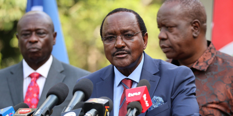Kalonzo Vows To Scrap Ruto'S Ksh104 Billion Legacy Project Kalonzo Vows To Scrap Ruto'S Ksh104 Billion Legacy Project