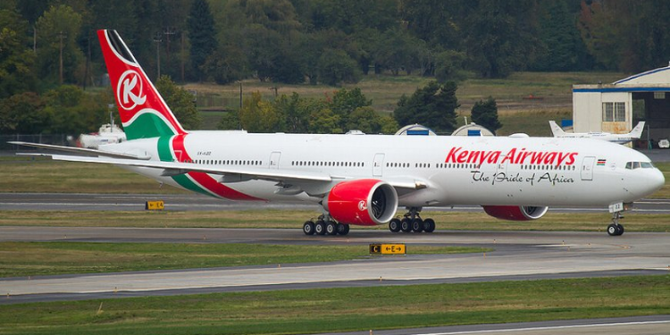 Kenya Airways Boeing 777-300Er Photo/Kenya Airways