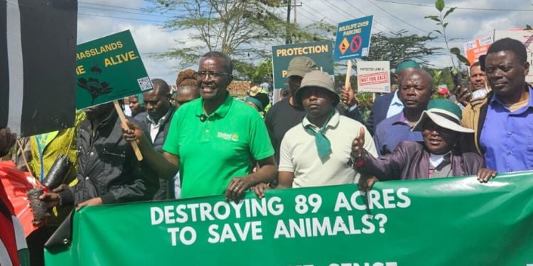 Maraga Arrested During Nairobi National Park Land Protest