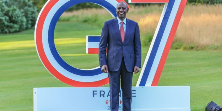 President William Ruto Attending The G7 Summit In France On June 16, 2026/Pcs