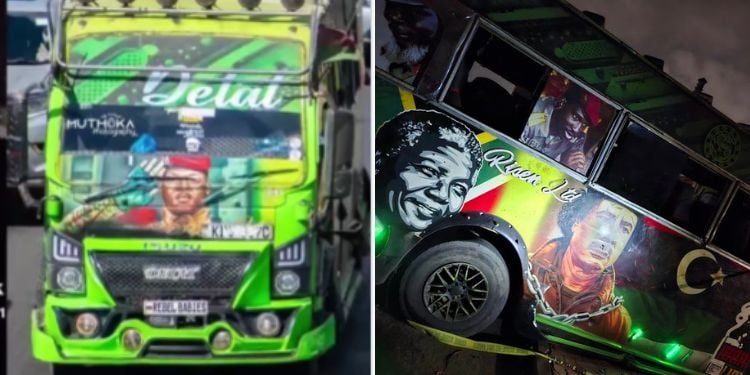 Delat Nganya Overturns Along Enterprise Road In Nairobi, Mass Casualties Reported