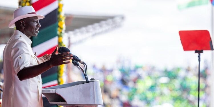 President William Ruto Delivers Apology During Madaraka Day Celebrations In Wajir County. 