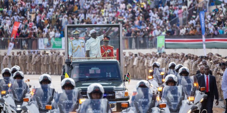 President William Ruto Leads The Nation In Celebrating Madaraka Day Celebrations In Wajir County.