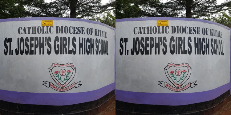 St. Joseph’s Girls Senior School In Kitale Entrance Photo/Education News 