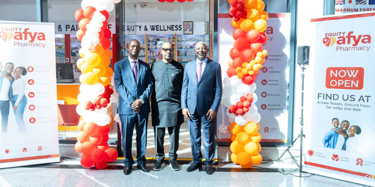 Equity Group Opens First Pharmacy Outlet As It Targets Cheaper Medicine For Kenyans Official Launch Of The Equity Afya Community Pharmacy At Britam Towers, Nairobi.