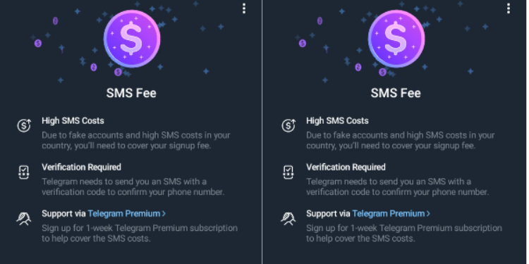 Why Telegram Is Charging A Fee For New Device Logins In Kenya A Collage Showing The Telegram Payment Notification Interface. Photo/Tkt