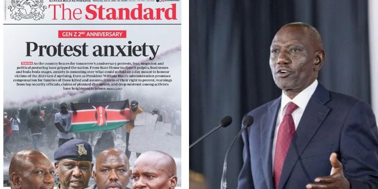 President Ruto Says He Is Being Blackmailed By Gideon Moi Ruto Fires Back At Standard Media Group Of Blackmail
