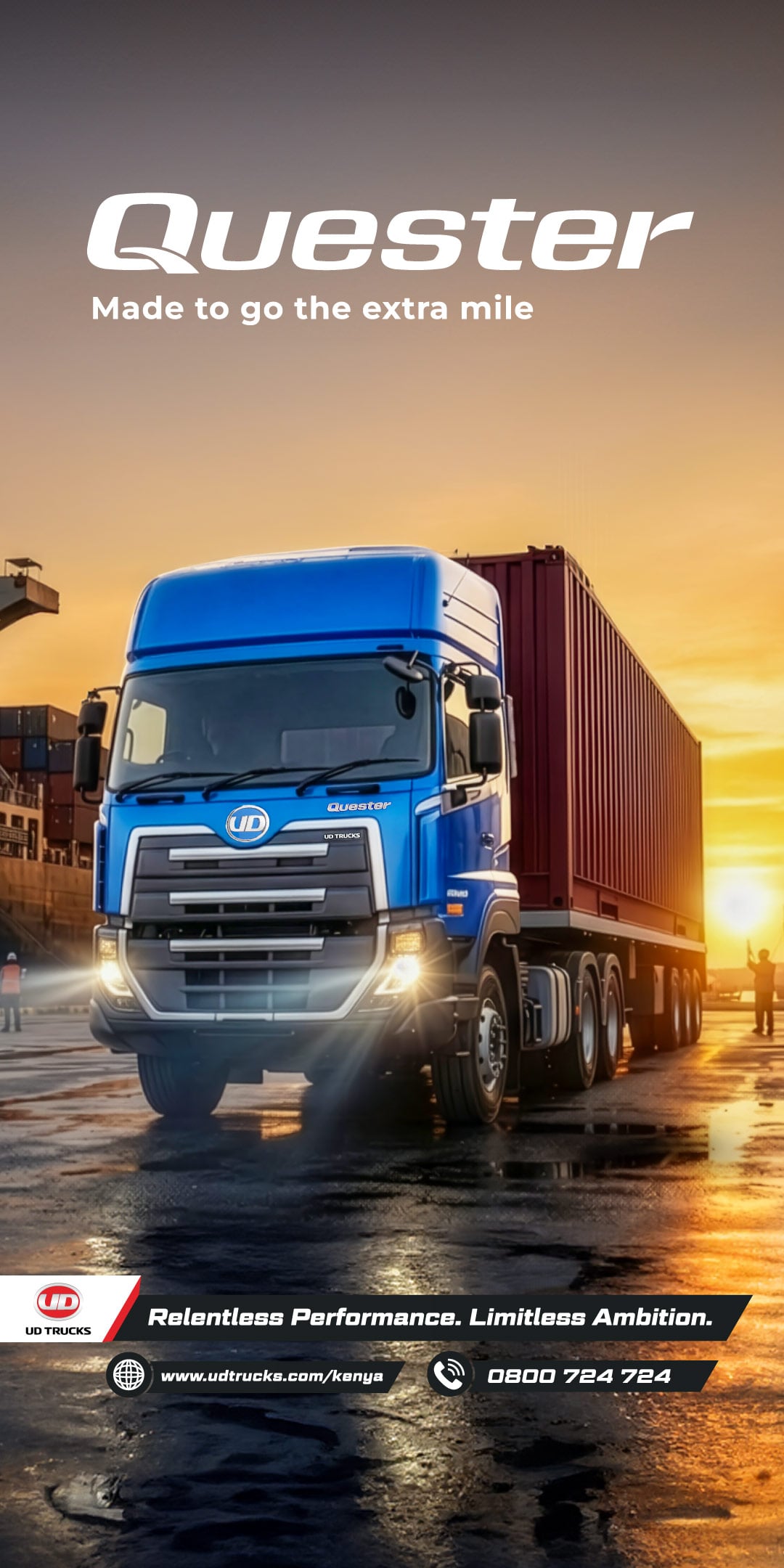 Real ‘Mnyama’? Why Kenyan Transporters Are Choosing Ud Trucks Ud Quester Truck. Photo-Ud