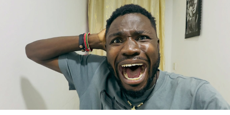Kenya Streamer And Prankstar Vindee. Photo/Vindee