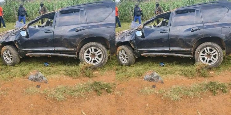 Several People Were Injured On July 25 After A Toyota Land Cruiser Prado Was Involved In An Accident Along The Sibanga-Kitale Road In Trans Nzoia County.