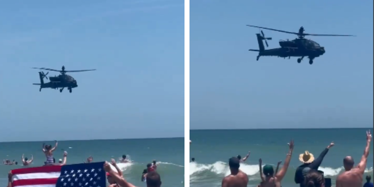 Pentagon Lifts Suspensions For South Carolina Apache Pilots After July 4 Beach Flyover Probe Pentagon Lifts Suspensions For South Carolina Apache Pilots After July 4 Beach Flyover Probe