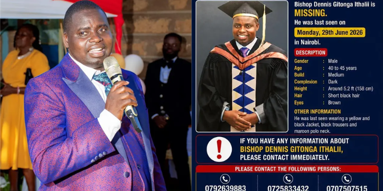 Bishop Dennis Gitonga | Handout | 2026-07- 25
