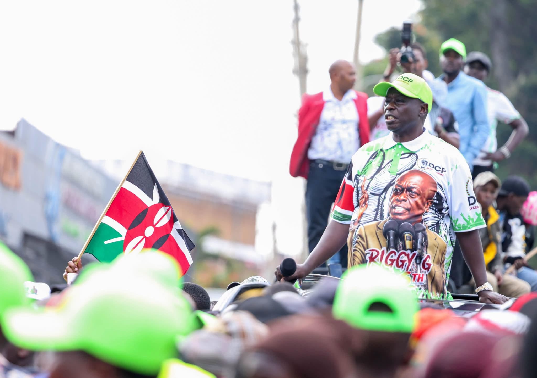 Dcp Party Leader Rigathi Gachagua Vows To Teach President William Ruto A Lesson After Ol Kalou Victory.
