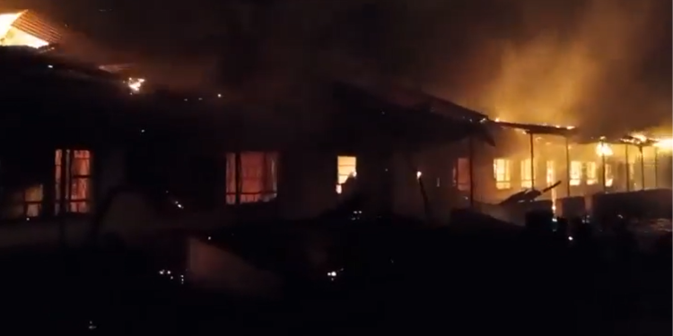 Jomo Kenyatta Boys High School Set on Fire