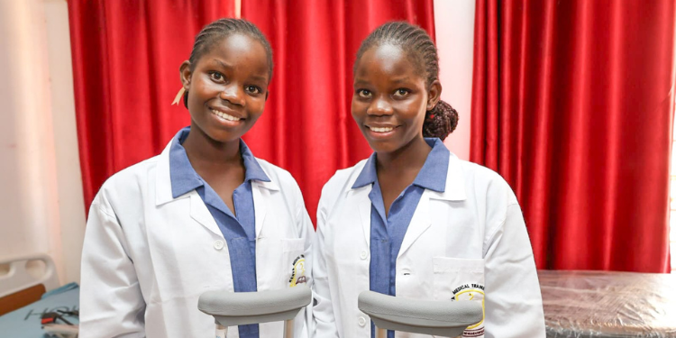 Kmtc Twin Sisters Pursue Occupational Therapy Career Inspired By Cousin Living With Cerebral Palsy