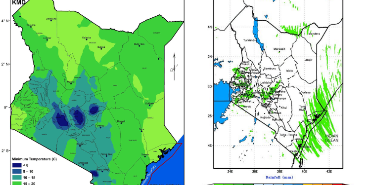 Kenya Met Issues Heavy Rainfall Alert As Flood Risk Rises In Select Areas