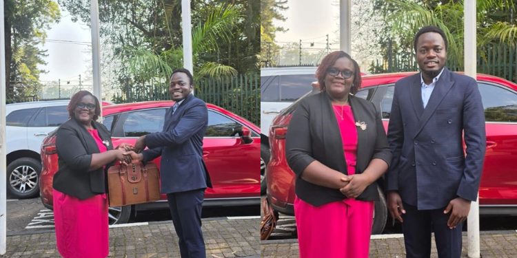 Kenyan lawyer Miracle Mudeyi and Jacqueline Ingutiah PHOTO/ Jacqueline Ingutiah