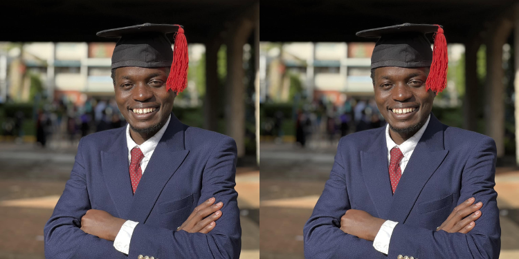 Kenyan Lawyer Miracle Mudeyi During His Graduation At The University Of Nairobi (Uon) Photp/Miracle Mudeyi