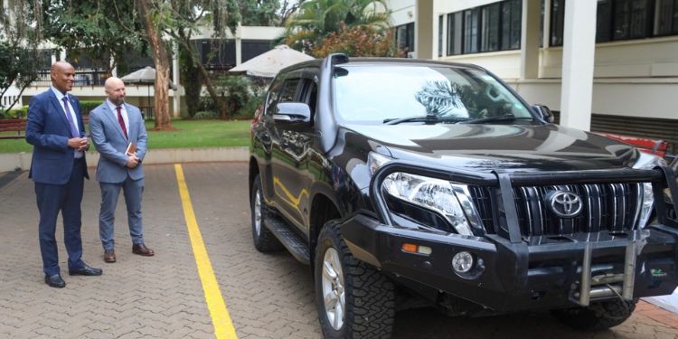 Dci Gets Major Boost As Us-Dea Donates Vehicles For Anti-Drug Operations