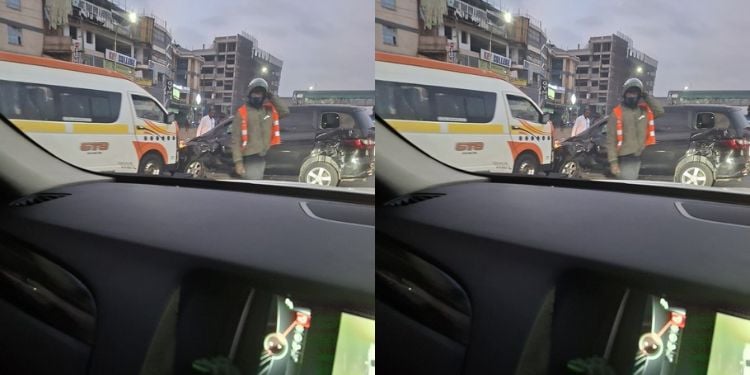 Heavy Traffic Jam On Thika Road After Crash Travelers On Thika Road Are Facing Significant Delays Early Wednesday Morning, July 15, Following A Traffic Accident At Kahawa Wendani.