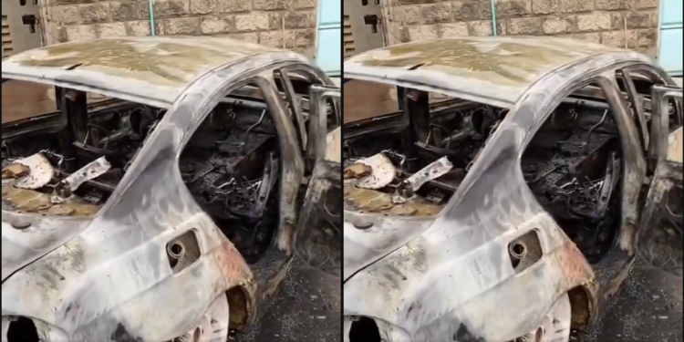 Details Emerge Of Horror Crash Where A Car Flew Onto Mbagathi Way Footbridge And Caught Fire 3 Killed After Car Crashes Into Mbagathi Way Footbridge And Bursts Into Flames