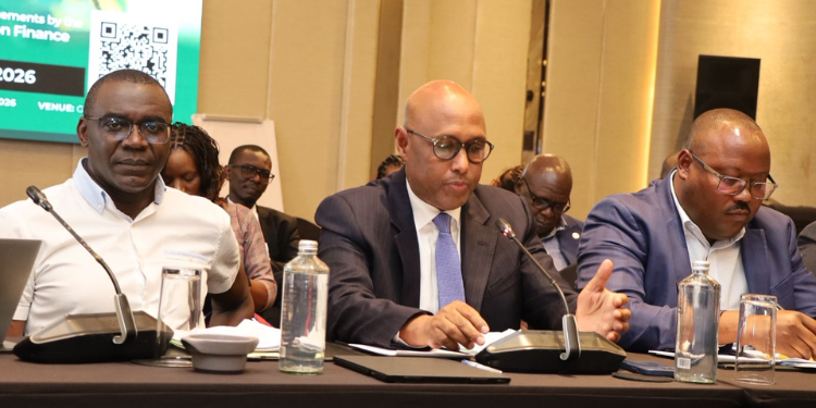 Salaried Kenyans Squeezed Hard As Paye And Vat Push Kra Collections To Ksh2.8 Trillion Kra Commissioner General Adan Abdulla Mohammed During The Release Of The Authority&Amp;Apos;S 2025/26 Financial Year Revenue Performance. Photo/Kra