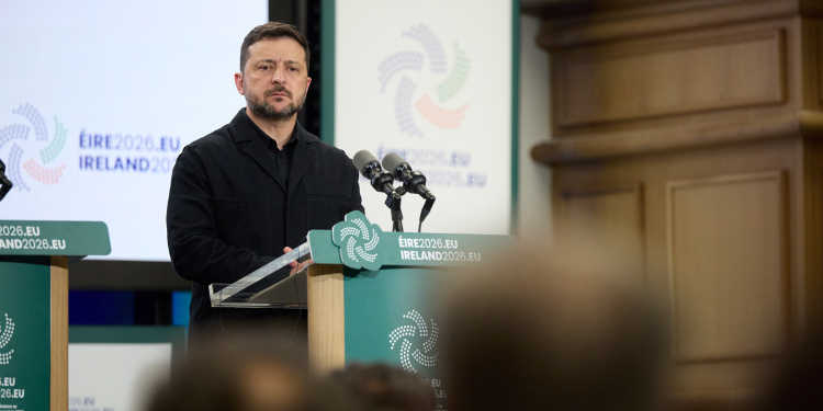 Zelenskyy Forced To Cut Short Ireland Visit As Intel Warns Of Major Russian Offensive Ukrainian President Volodymyr Zelenskyy