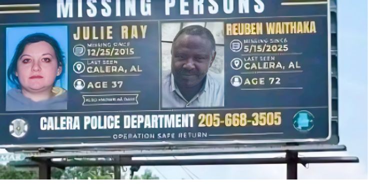 Alabama Police Make Fresh Move In Search For Missing Kenyan Man One Year Later More Than A Year After Kenyan Visitor Reuben Waithaka Mysteriously Vanished In Alabama, Authorities Have Unveiled A New Billboard In A New Effort.