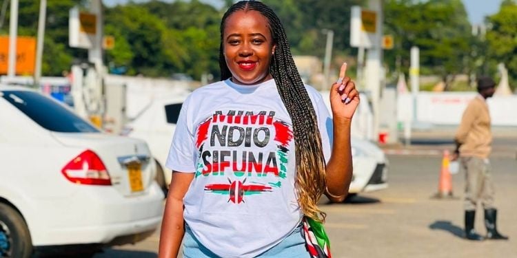Abigael Gikonyo, Popularly Known As Abby Zuena, Is A Kenyan Political Activist. Photo/Zuena The Brand