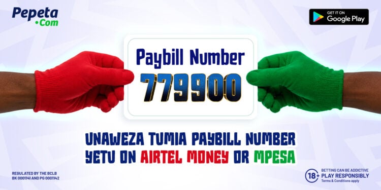 Pepeta Makes Deposits Easier For Airtel Users With New Paybill Number 779900 Pepeta Makes Deposits Easier For Airtel Users With New Paybill Number 779900