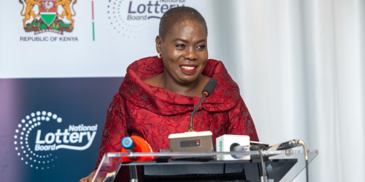National Lottery Board Chairperson Dr. Farida Karoney