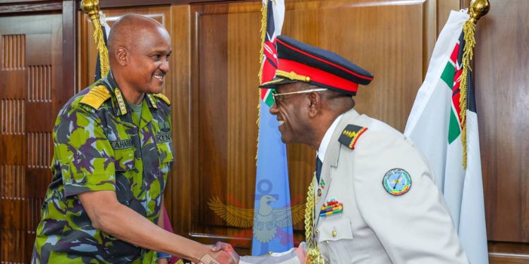 Details Of Closed Meeting Between Kenya Kdf Boss And Ethiopian Military Chief Kdf Chief General Charles Kahariri Holds Talks With Ethiopian Military Chief General Bacha Debele Buta