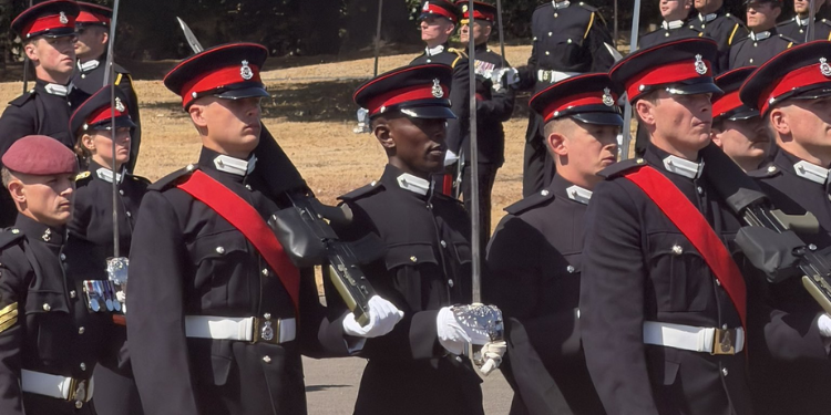 Kenyan Army Officer Commissioned in UK After Military Training: What the Training Entails