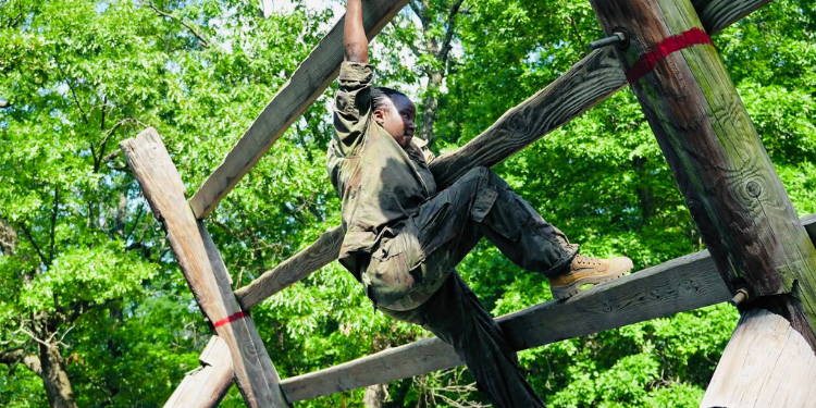 Kenyan-born Mellon Laibich during her military training in the U.S. Army PHOTO/Mellon Laibich