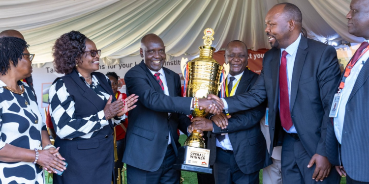 Govt Eyes Creative Economy Billions With New Push To Commercialise Student Talent Peaking During The Opening Of The 98Th Kenya Music Festival In Bungoma, Basic Education Principal Secretary John Ololtuaa