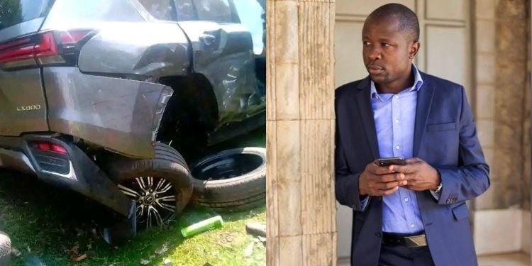 Engineer Dan Totto Speaks After Surviving Road Accident On Nairobi–Migori Highway