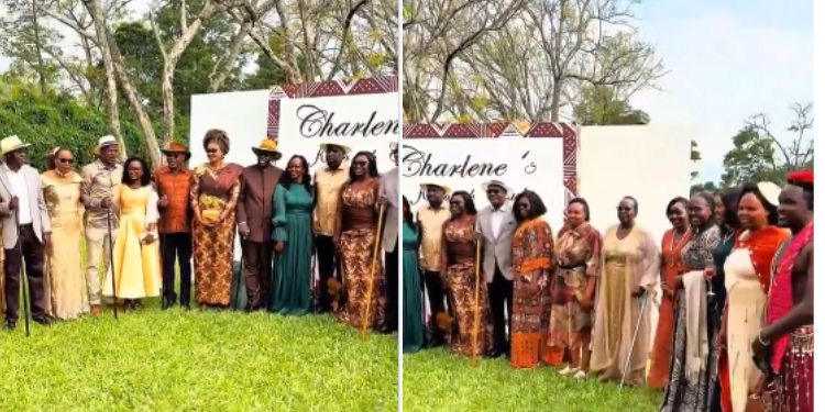 Details Of Charlene Ruto Koito Ceremony- Guests, Location And Meaning Cs Aden Duale And Bomet Women Attending Charlene Ruto Koito.