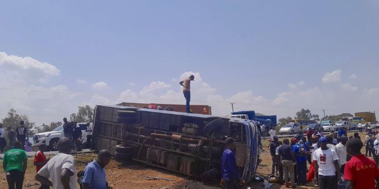 Several People Have Died After A Bus Carrying Technical University Of Mombasa (Tum) Students Was Involved In A Road Accident In Kisumu County.