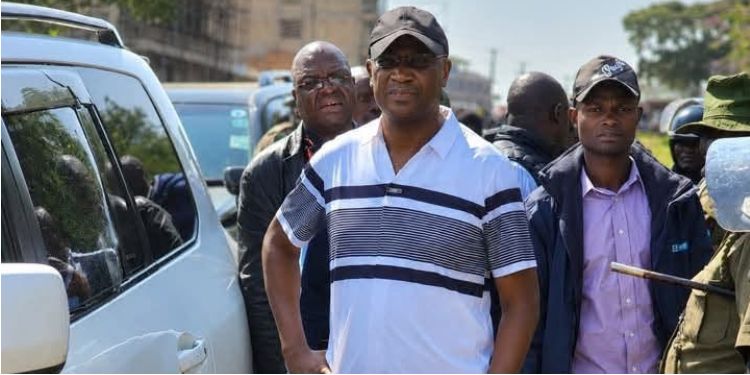 Wycliffe Wangamati Attacked By Goons While Heading To Homa Bay Rally