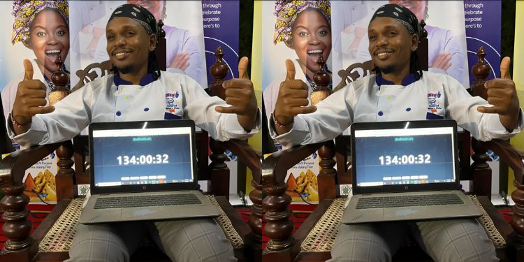 Mombasa-based chef Yusuf Garani has completed a remarkable 130-hour barbecue marathon, surpassing the current Guinness World Record.