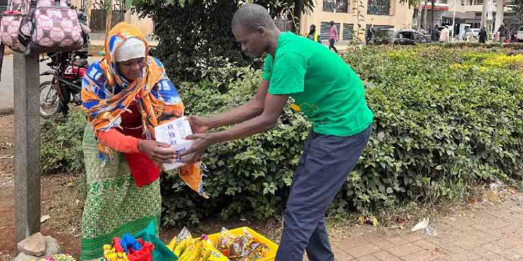 Bangbet Surprises Mama Mbogas And Food Vendors With Stock In New Program Bangbet Biashara Boost Beneficiary Photo/Bangbet