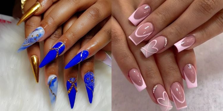 Press-on nails and salon gel manicures offer options for people who want polished nails without committing to traditional nail extensions in 2026.