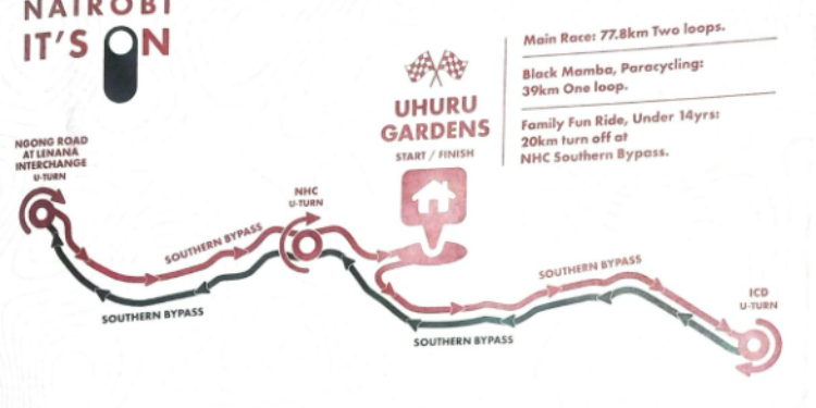 Nairobi Faces 14-Hour Traffic Shutdown As Key Roads Close Southern Bypass, Ngong Road To Close For 14 Hours Sunday For Grand Nairobi Race