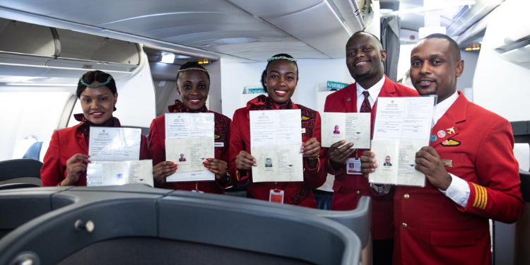 Kenya Airways Cabin Crew Salary, Qualifications, Courses and Training Schools in Kenya