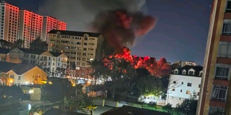 Car Owners Count Losses After Night Fire Destroys Vehicles Vehicles Burn To Ashes In Kilimani Garage Fire Along Ole Dume Road