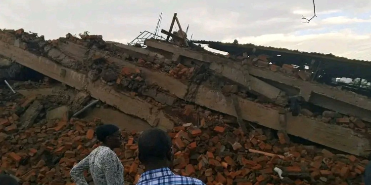 Six Workers Trapped After Five-Storey Building Collapses In Ogembo, Kisii