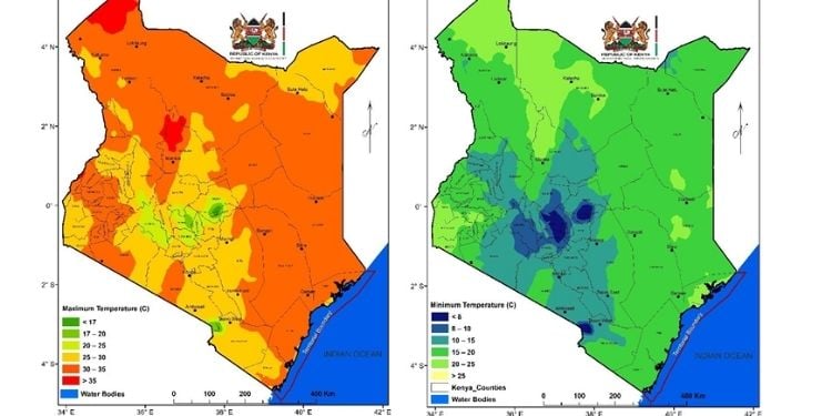 Kenya Met Forecasts Rain In Nairobi, Kiambu, Nakuru And Six Other Counties From September 1–7