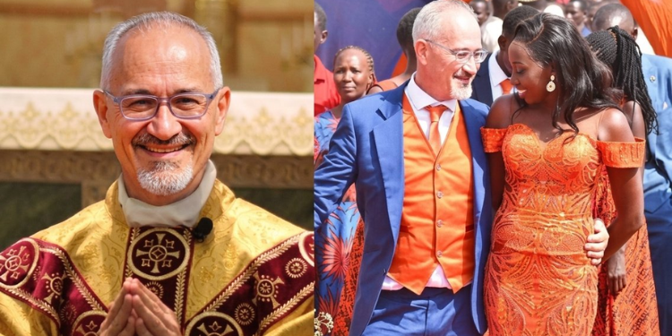 Italian Missionary Priest Quits Catholic Church To Marry Kenyan Woman In Baringo Sandro Ferretto Leaves Active Priestly Ministry To Marry Sharon Jepng’ok In Baringo
