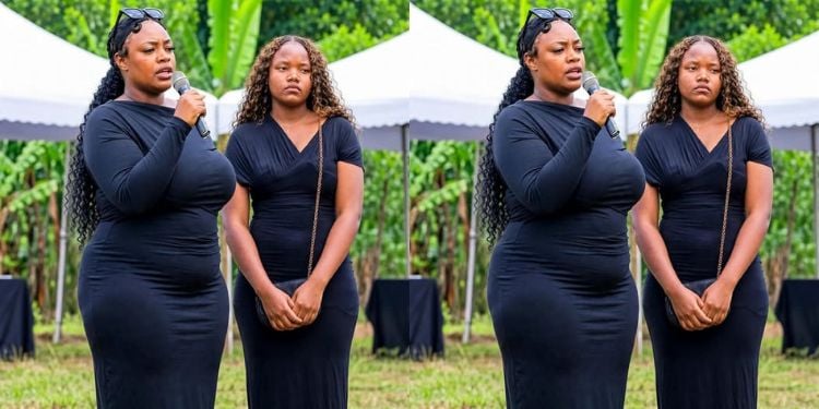 Lyndah Kebati, Popularly Known As Thee Lovechild, Is A Kenyan Plus-Size Model, Content Creator, Who Called Out Hypocrisy During Her Father'S Burial.