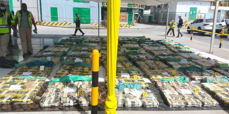 Kenya Destroys Ksh 8.2 Billion Meth Seized In Major Indian Ocean Drug Bust Kenya Destroys Ksh 8.2 Billion Meth Seized In Major Indian Ocean Drug Bust